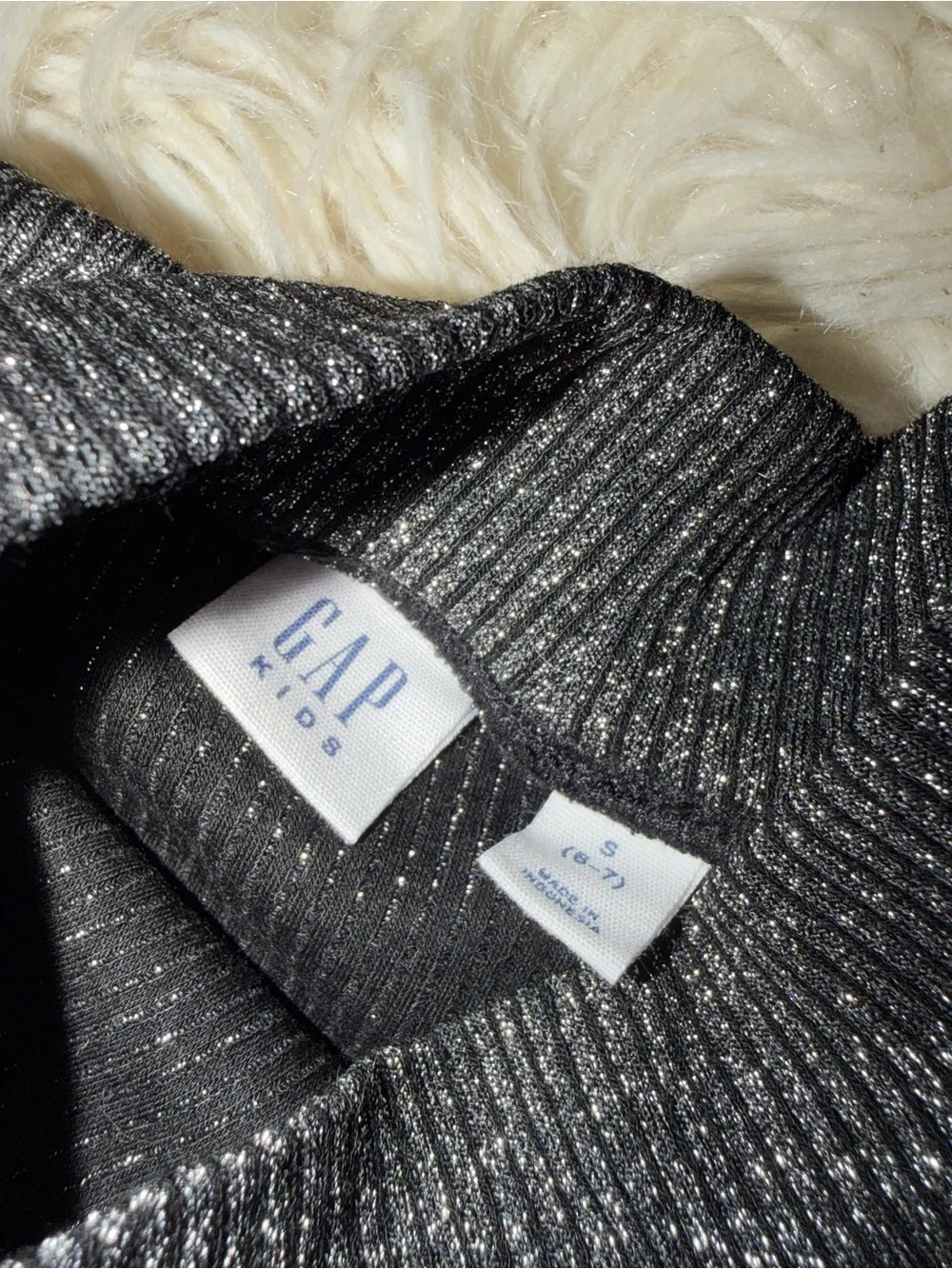 Gap Kids Grey Mock Neck Top